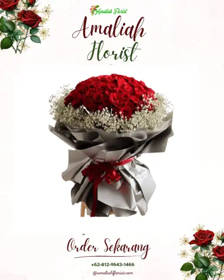 Buket Bunga Cempaka Putih