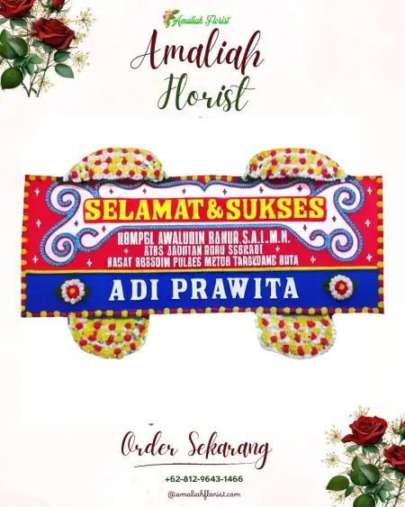 Papan Bunga Ucapan Selamat Cempaka Putih